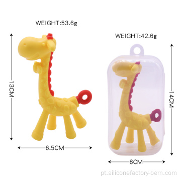 Brinquedos de silicone de animais pequenos dentes de brinquedos para bebês